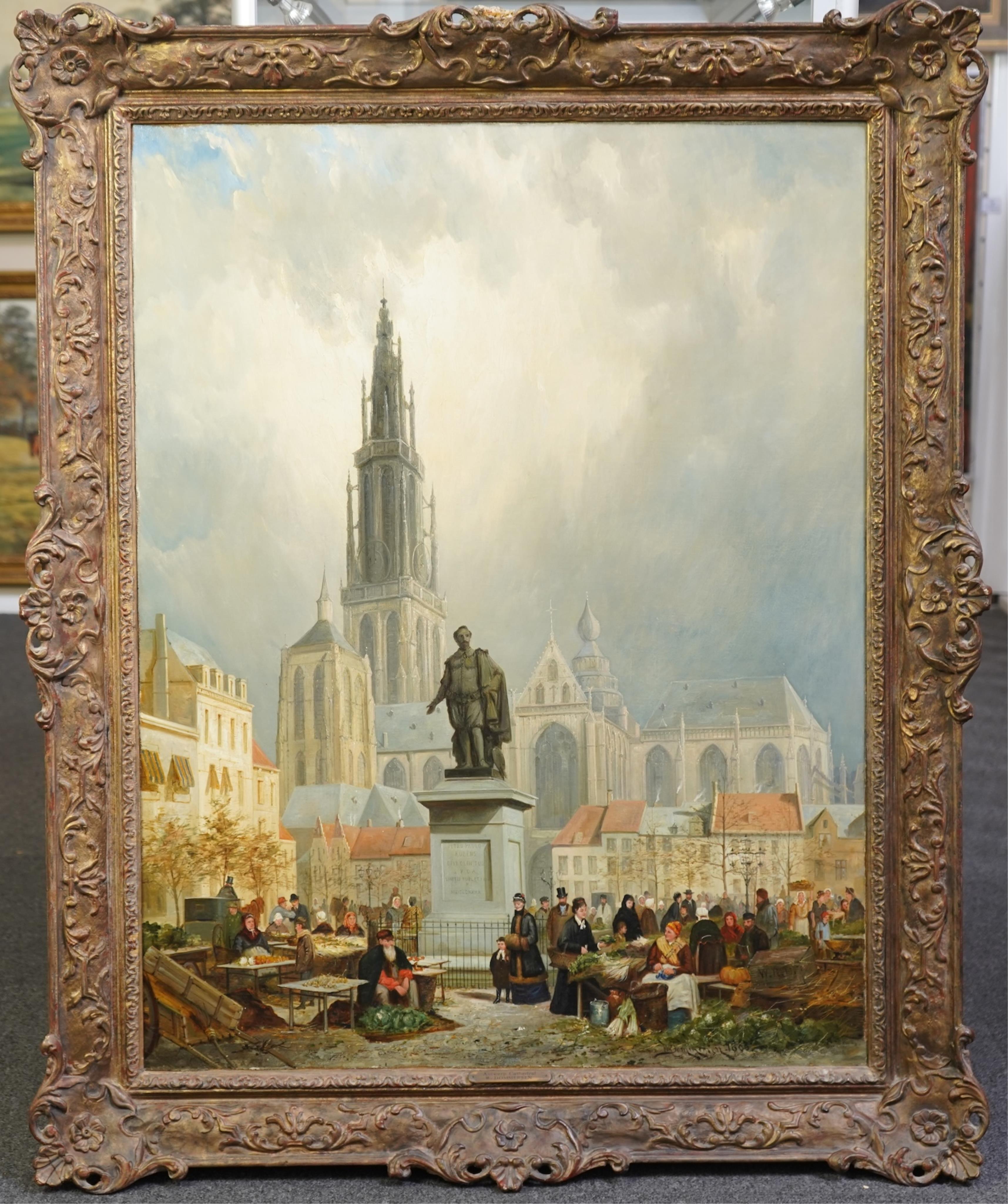 William Raymond Dommersen (1850-1927), Antwerp Cathedral